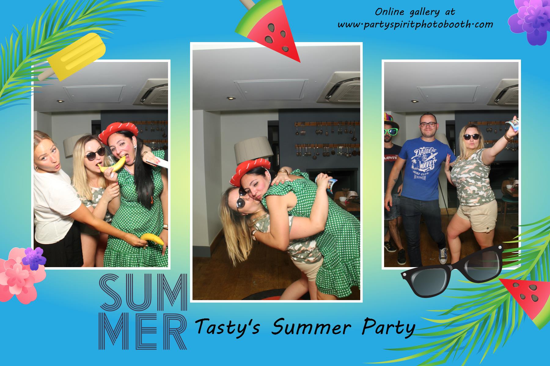 Tasty's Summer party | View more photos from the event at gallery.partyspiritphotobooth.com/u/PartySpiritPhotoBooth/Tastys-Summer-party